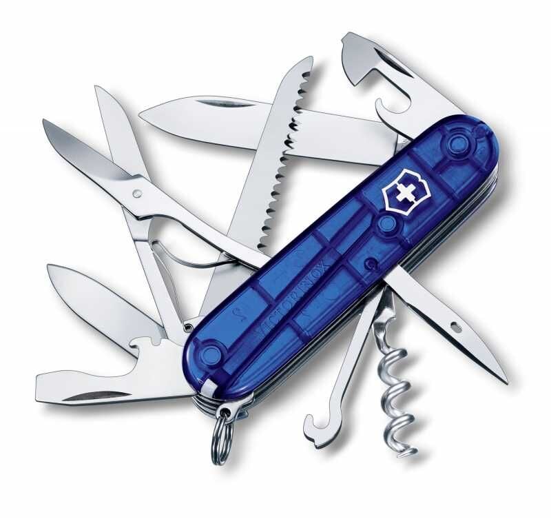 Victorinox Çakı VT 1.3713.T2 İsviçre Çakısı Huntsman Mavi Şeff