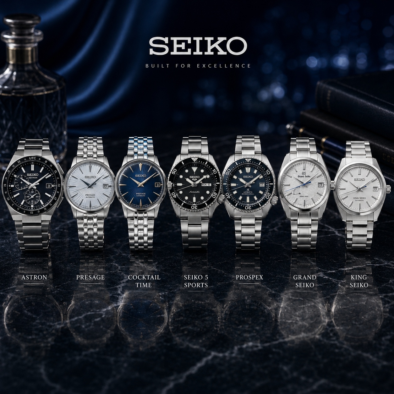 Seiko Saatleri: Japon Saatçiliğinde Yenilik, Mekanik Ustalık ve Zamansız Tasarım