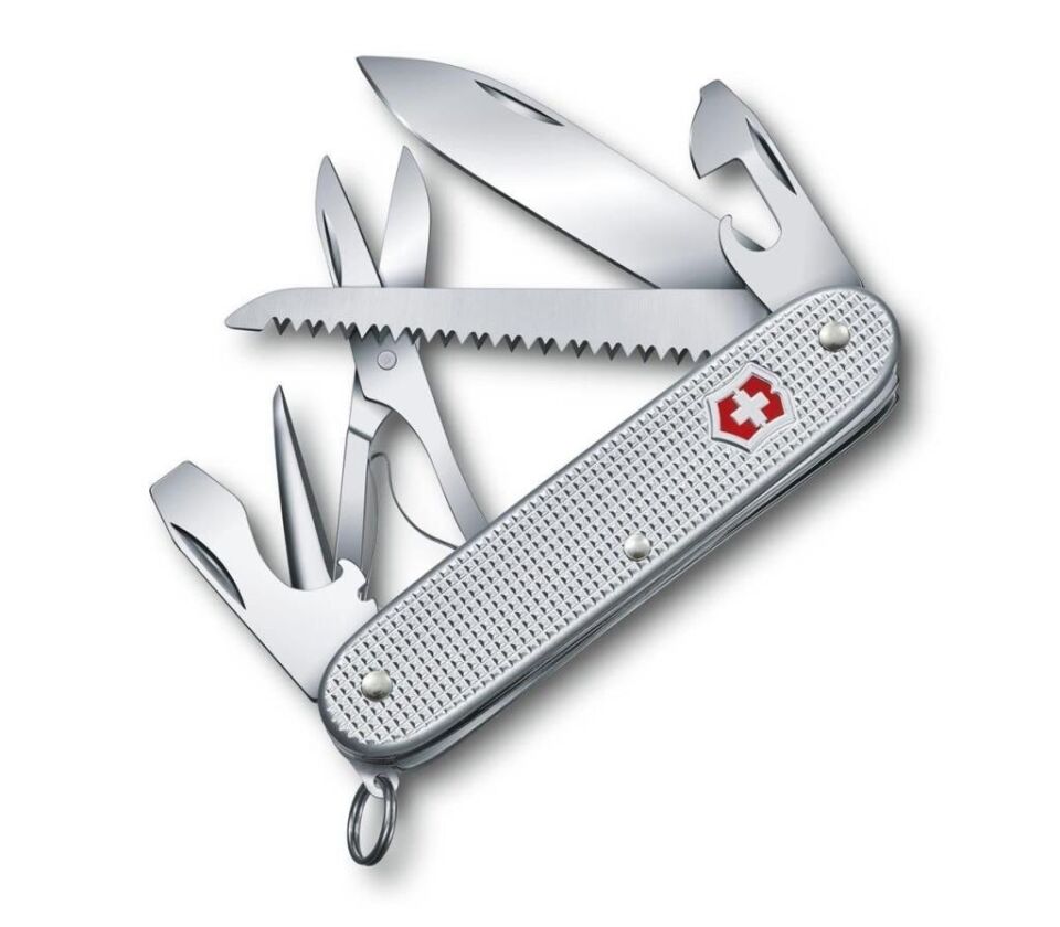Victorinox Çakı VT 0.8271.26 İsviçre Çakısı Farmer X Alox Sılver 93Mm Çakı