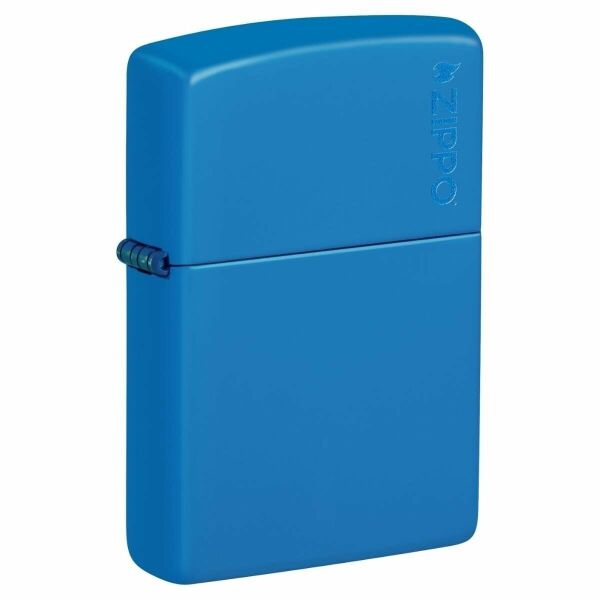 Zippo 48628ZL-103374 48628 Sky Blue Logo Çakmak