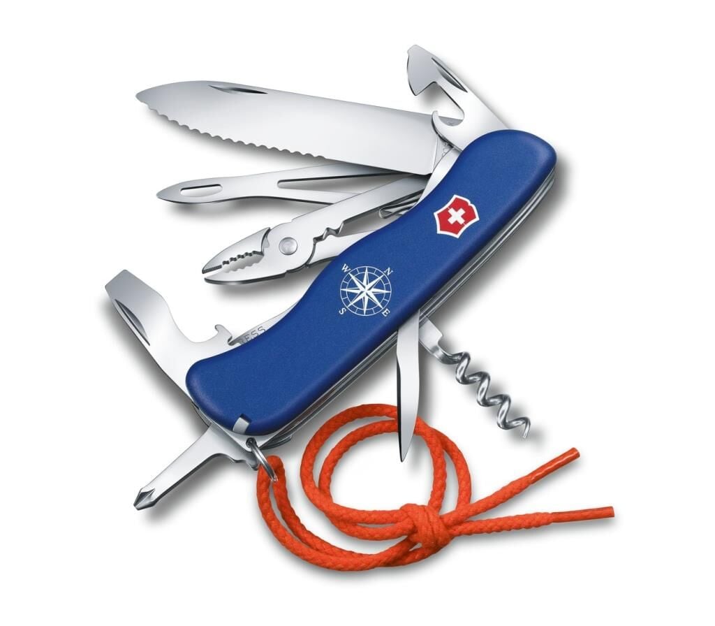 Victorinox Çakı VT 0.8593.2W İsviçre Çakısı Skıpper 111Mm Çakı,Mavi