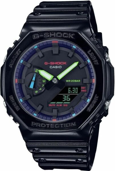 CASIO G-SHOCK GA-2100RGB-1ADR KOL SAATİ