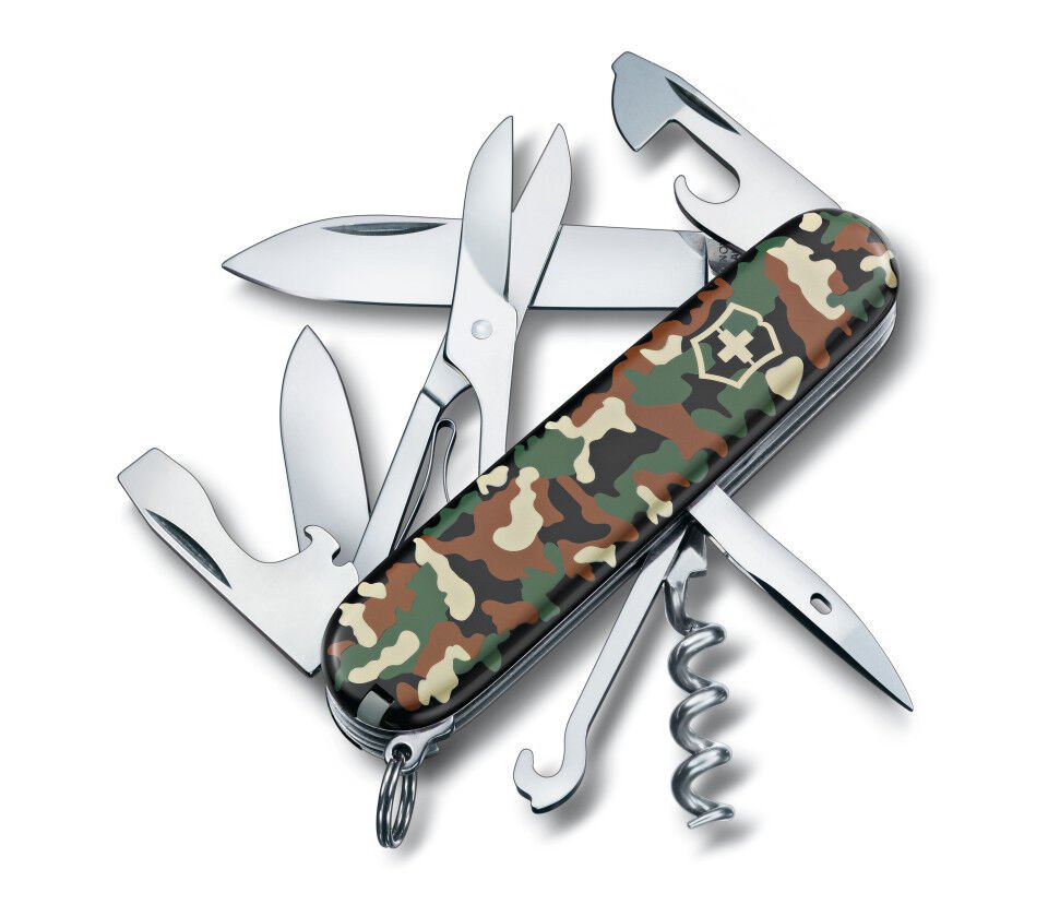 Victorinox Çakı VT 1.3703.94 İsviçre Çakısı Clımber 91 Mm Kamuflaj Desen