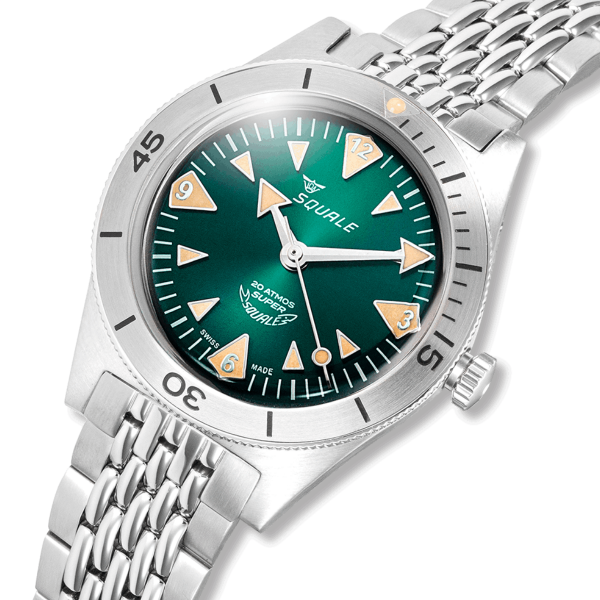 Squale Super-Squale Big Arrows Green SUPERSSAGR.AC Otomatik Erkek Kol Saati