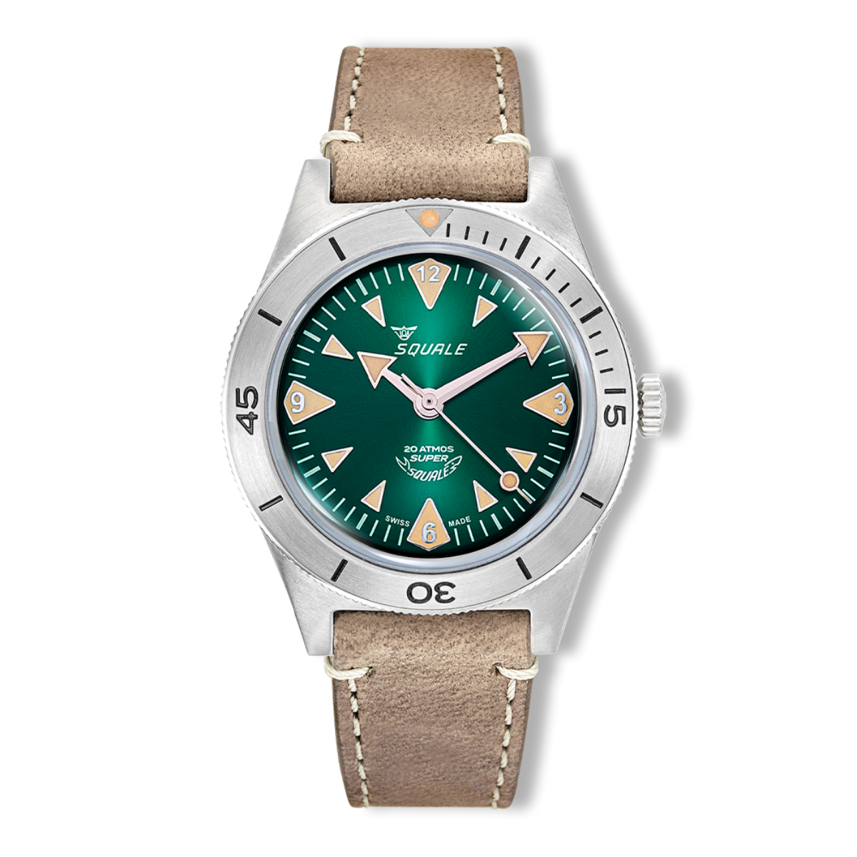 Squale Super-Squale Big Arrow Green SUPERSSAGR.PTO Otomatik Erkek Kol Saati