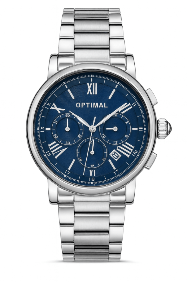 Optimal Çelik OPT2001.02 Kol Saati