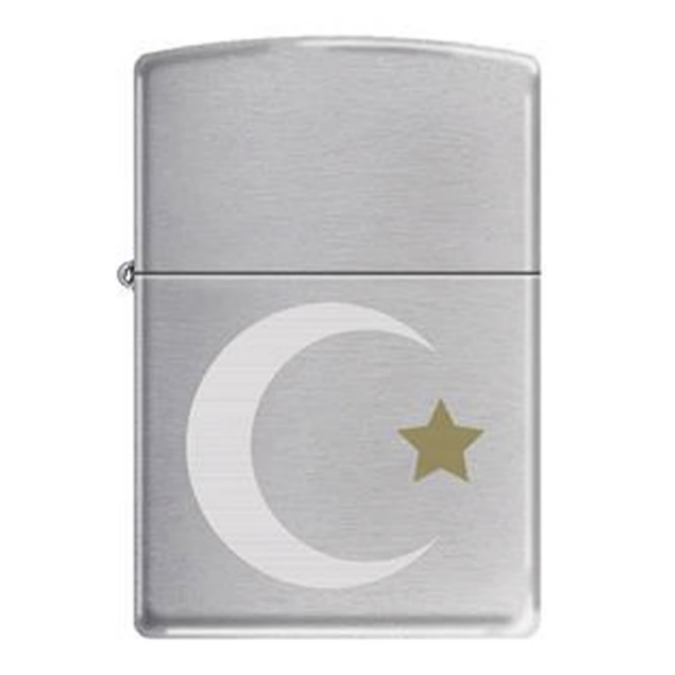 Zippo 200-027319 AE184544  HALF MOON AND STAR Çakmak