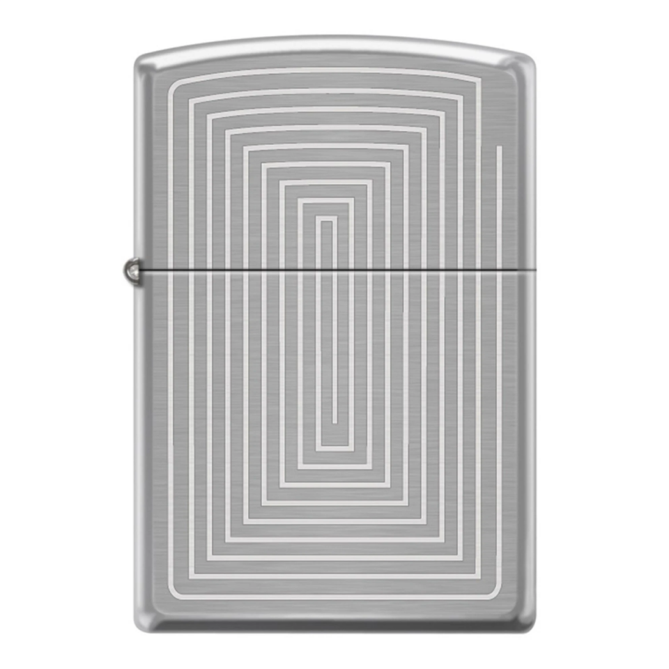 Zippo 200-088012 Square Spiral Design Çakmak