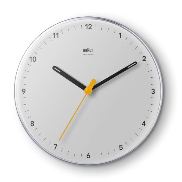 BRAUN BC26W BEYAZ ANALOG DUVAR SAATİ