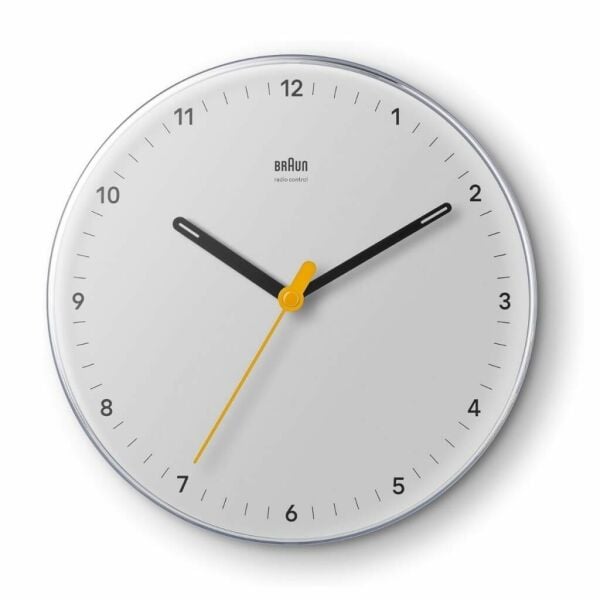 BRAUN BC26W BEYAZ ANALOG DUVAR SAATİ