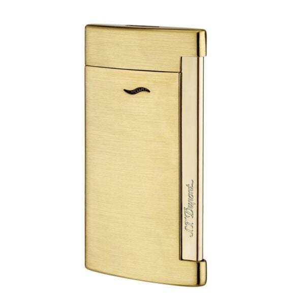 S.T. Dupont 027711 SLIM 7 Brushed Gold Çakmak