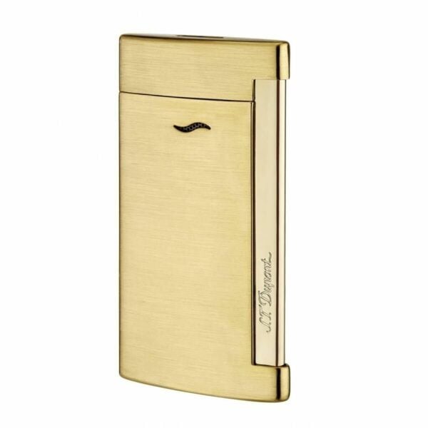 S.T. Dupont 027711 SLIM 7 Brushed Gold Çakmak