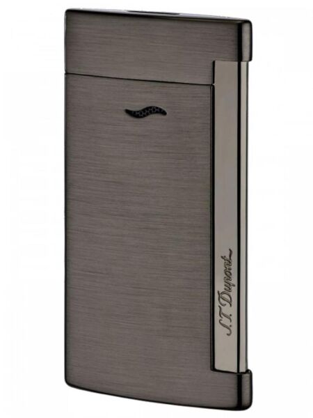 S.T. Dupont 027712 SLIM 7 Brushed Gün Metal Çakmak