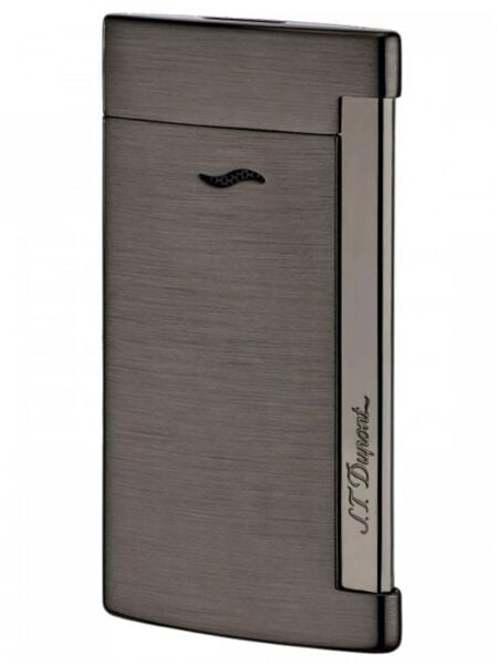S.T. Dupont 027712 SLIM 7 Brushed Gün Metal Çakmak