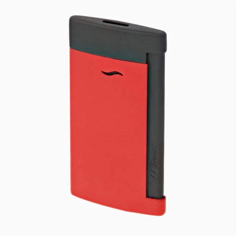 S.T. Dupont 027749 SLIM 7 Matt Black And Red Çakmak