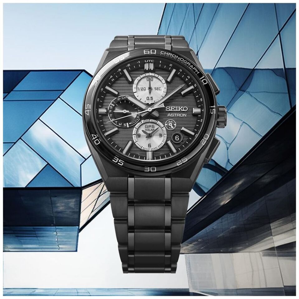 Seiko Astron GPS Solar SSH179J Kronograf Erkek Kol Saati