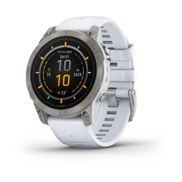 Garmin 010-02803-21 Epix Pro (G2), 47,Saph,Ti Whitestone, EMEA Akıllı Saat