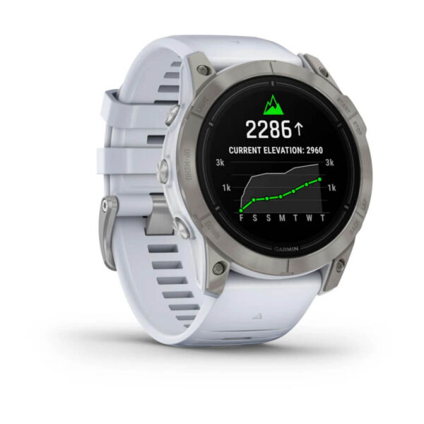 Garmin 010-02804-11 Epix Pro (G2), 51, Saph, Ti, Whitestone, EMEA Akıllı Saat