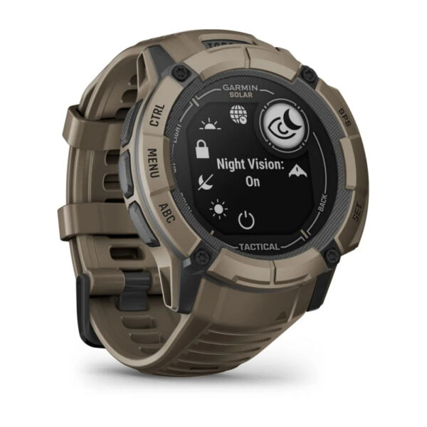 Garmin 010-02805-02 Instinct® 2X Solar - Tactical Edition, Coyote Tan Akıllı Saat