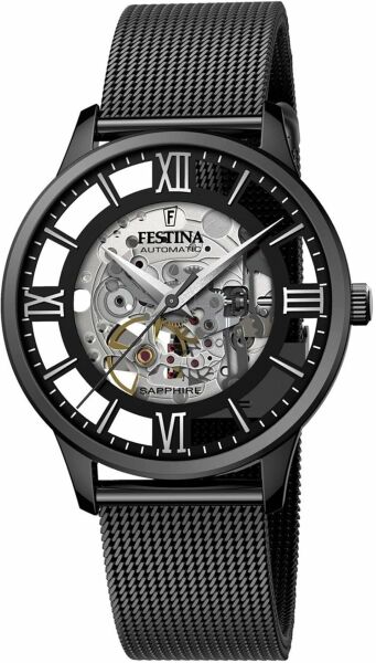 Festina F20535-1 Automatic Skeleton Sapphire Erkek Kol Saati