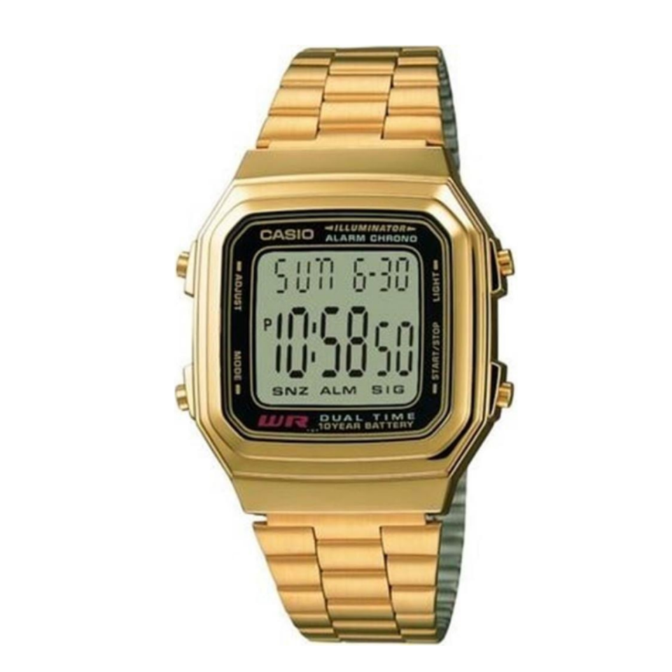Casıo A178WGA-1ADF Kol Saati