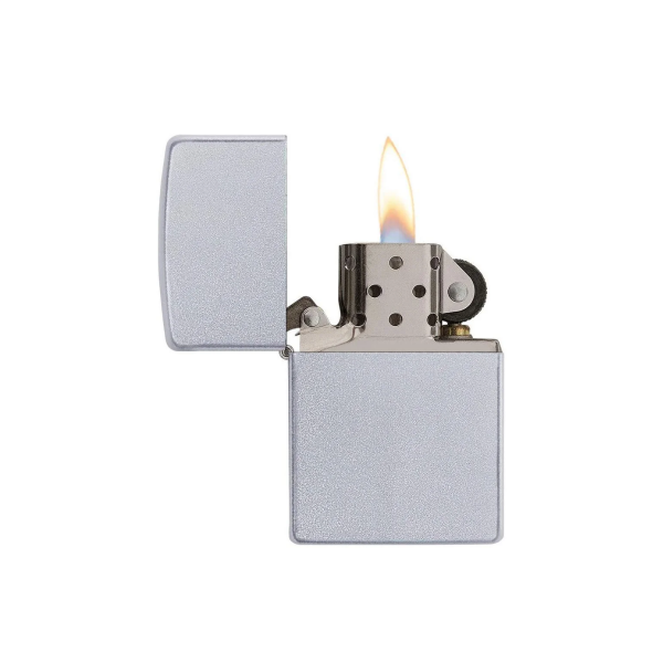 Zippo 205-009786 Reg Satin Chrome Çakmak