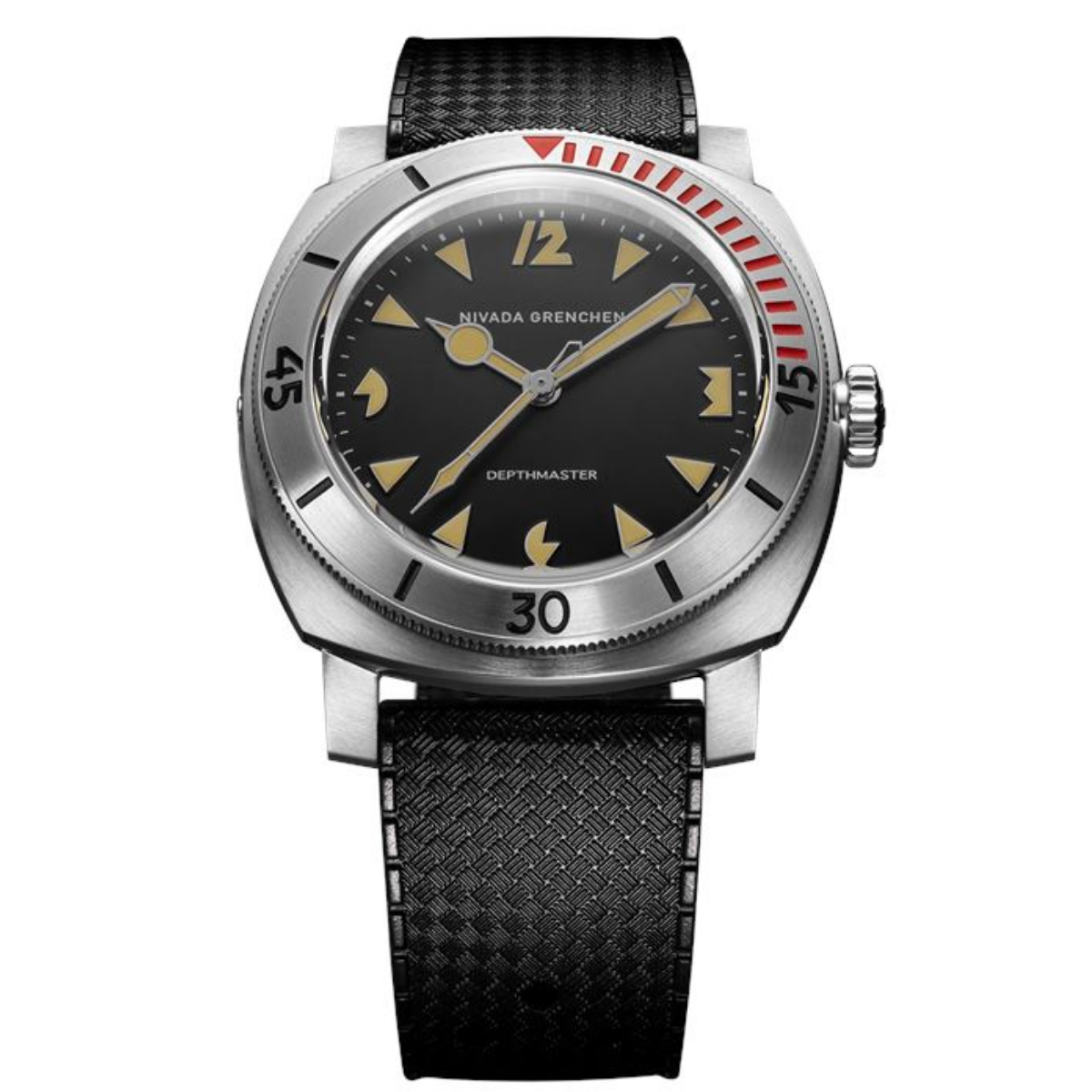 Nivada Grenchen Pacman Depthmaster 42 MM 14200A01 Kol Saati
