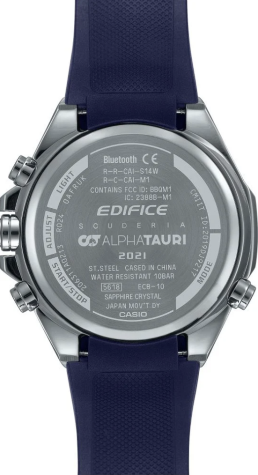 CASIO EDIFICE ECB-10AT-1ADR KOL SAATİ
