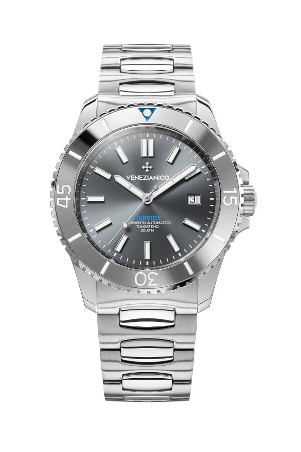 Venezianico Kurmalı Otomatik Erkek Kol Saati - 4521502C Nereide Tungsteno