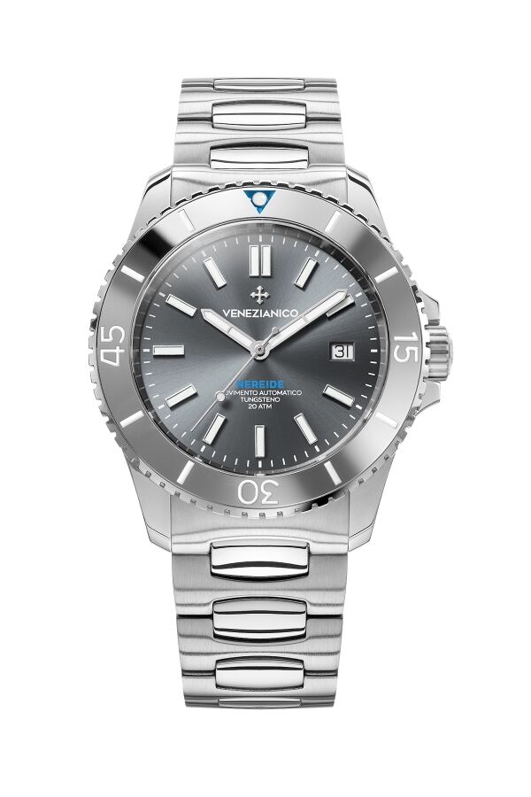 Venezianico Kurmalı Otomatik Erkek Kol Saati - 4521502C Nereide Tungsteno