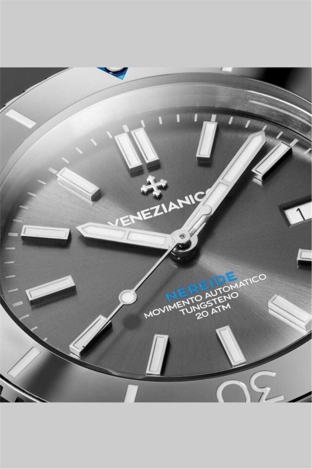 Venezianico Kurmalı Otomatik Erkek Kol Saati - 4521502C Nereide Tungsteno