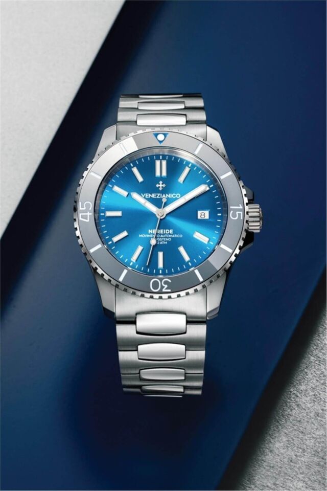 Venezianico Kurmalı Otomatik Erkek Kol Saati - 4521501C Nereide Tungsteno