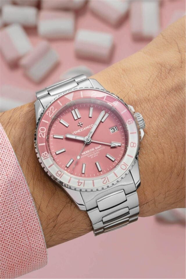 Venezianico Kurmalı Otomatik Erkek Kol Saati - 3521506C Nereide GMT