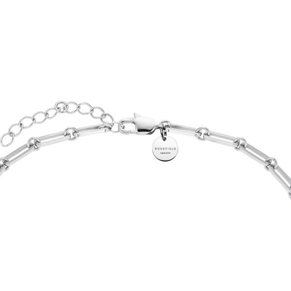 ROSEFIELD JNGCS-J1019 GraduatedCrystal Çelik Kolye