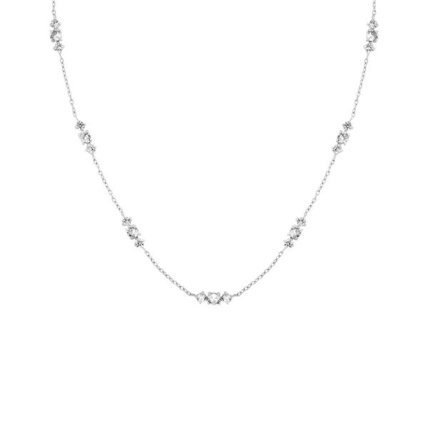 ROSEFIELD JNTCS-J1016 Triple Crystals Çelik Kolye