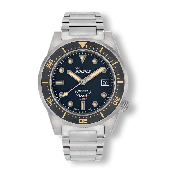 Squale Master Titanium 120 ATM - MASTIBKBK.TI20 Otomatik Erkek Kol Saati
