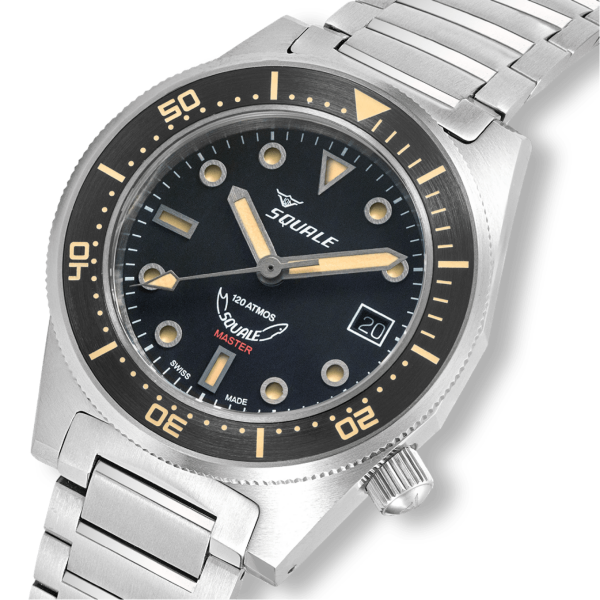 Squale Master Titanium 120 ATM - MASTIBKBK.TI20 Otomatik Erkek Kol Saati