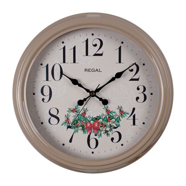 Regal 40 Cm Ahşap Duvar Saati