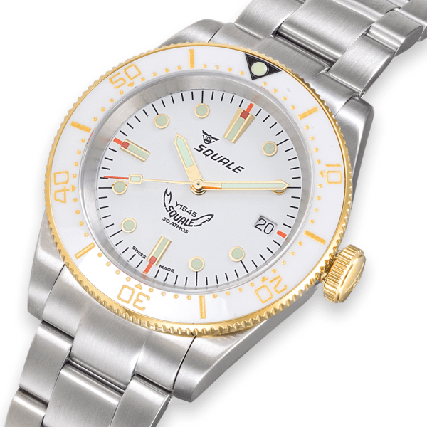 Squale 1545 White 1545WTWT.AC Otomatik Erkek Kol Saati
