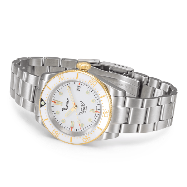 Squale 1545 White 1545WTWT.AC Otomatik Erkek Kol Saati