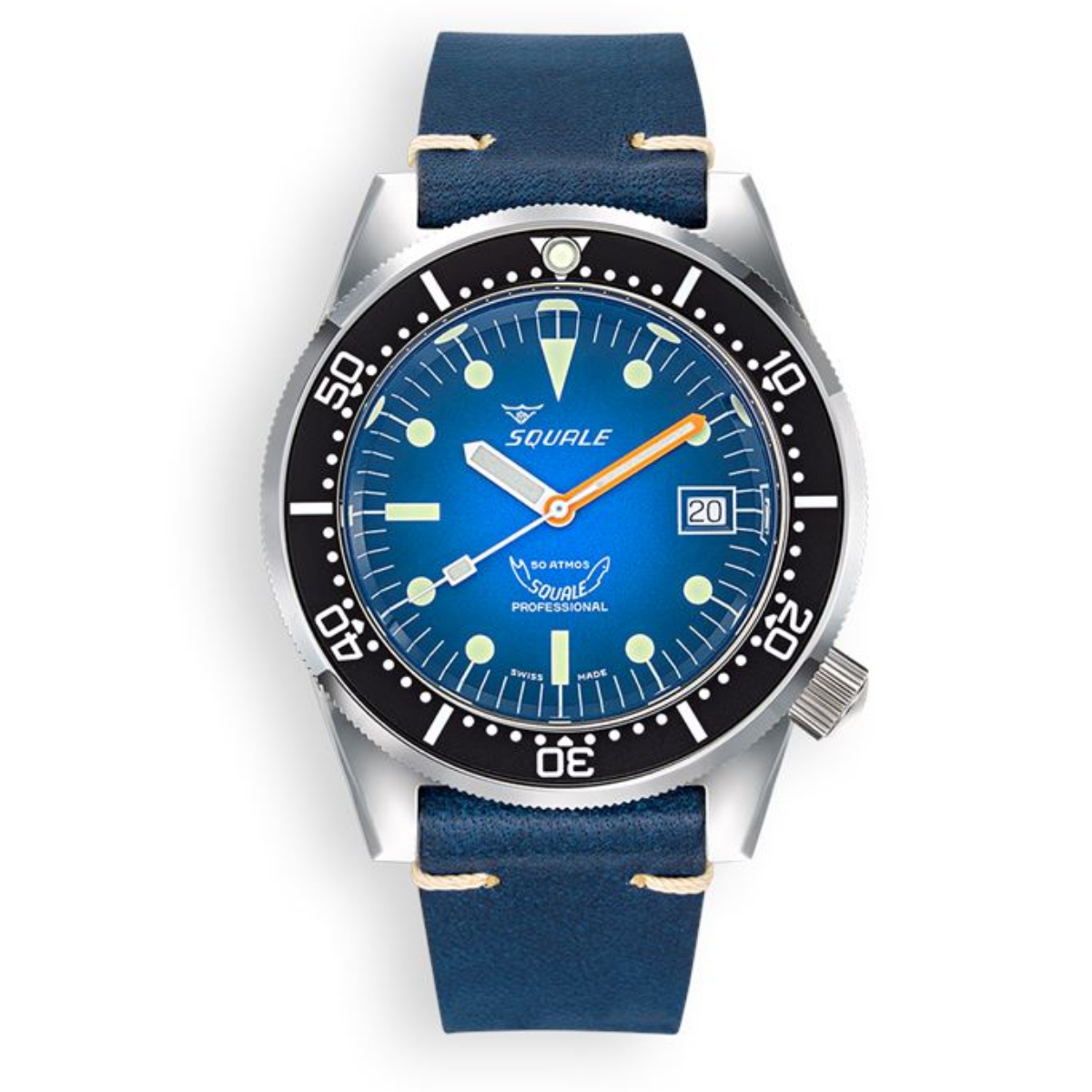Squale 1521 Blue Ray 1521PROFD.PB Otomatik Erkek Kol Saati