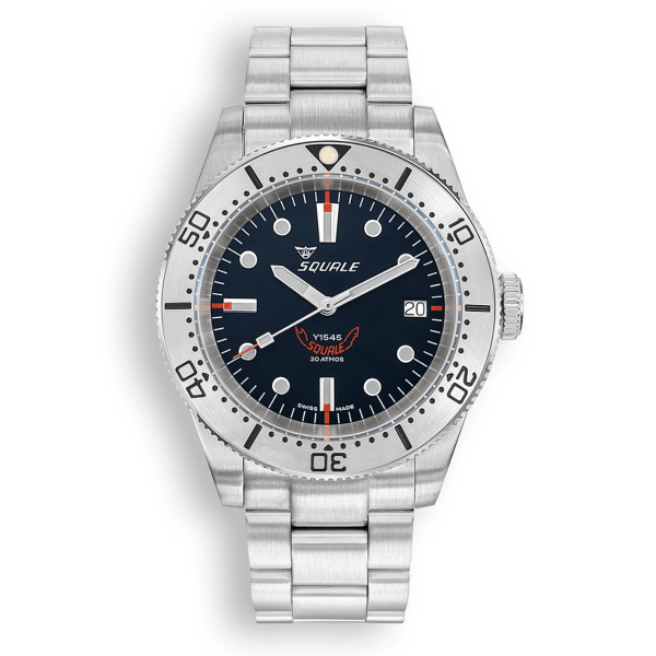 Squale 1545 Steel Black Bracelet 1545SSBK.AC Otomatik Erkek Kol Saati