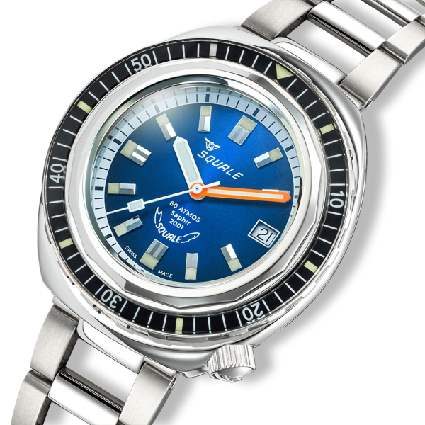 Squale 2001 Sunray Blue - 2001BKBL.AC Otomatik Erkek Kol Saati