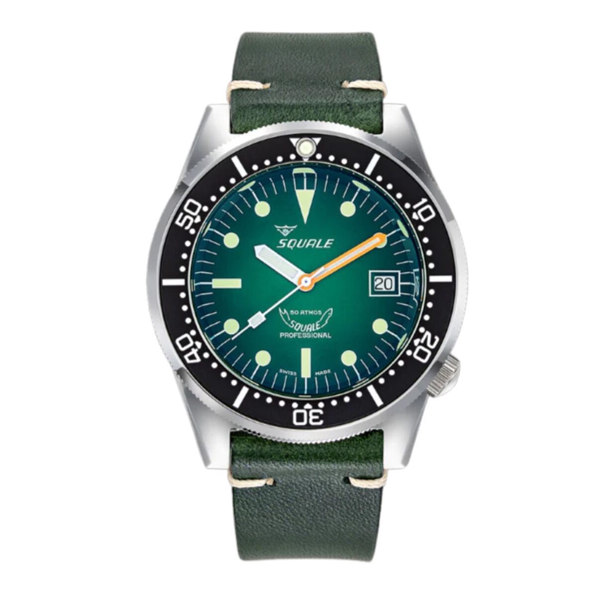 Squale 1521 Green Ray 1521PROFGR.PVE Otomatik Erkek Kol Saati