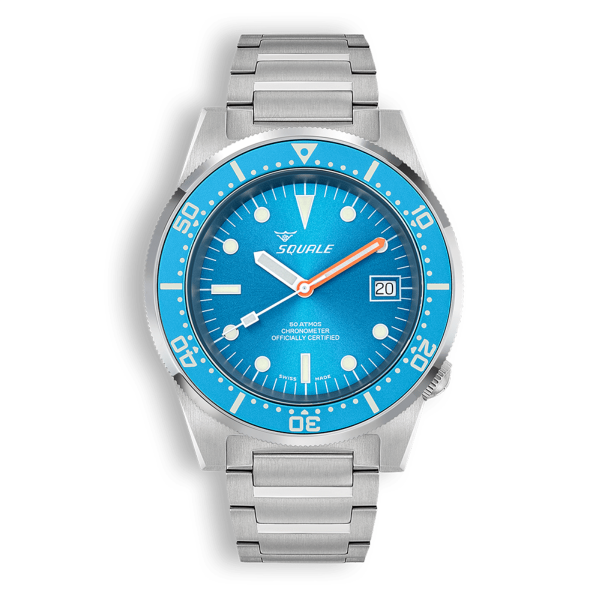 Squale 1521 Ocean Blue 1521OCN.SQ20B Otomatik Erkek Kol Saati