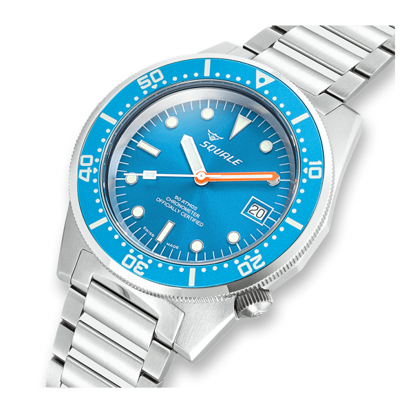 Squale 1521 Ocean Blue 1521OCN.SQ20B Otomatik Erkek Kol Saati