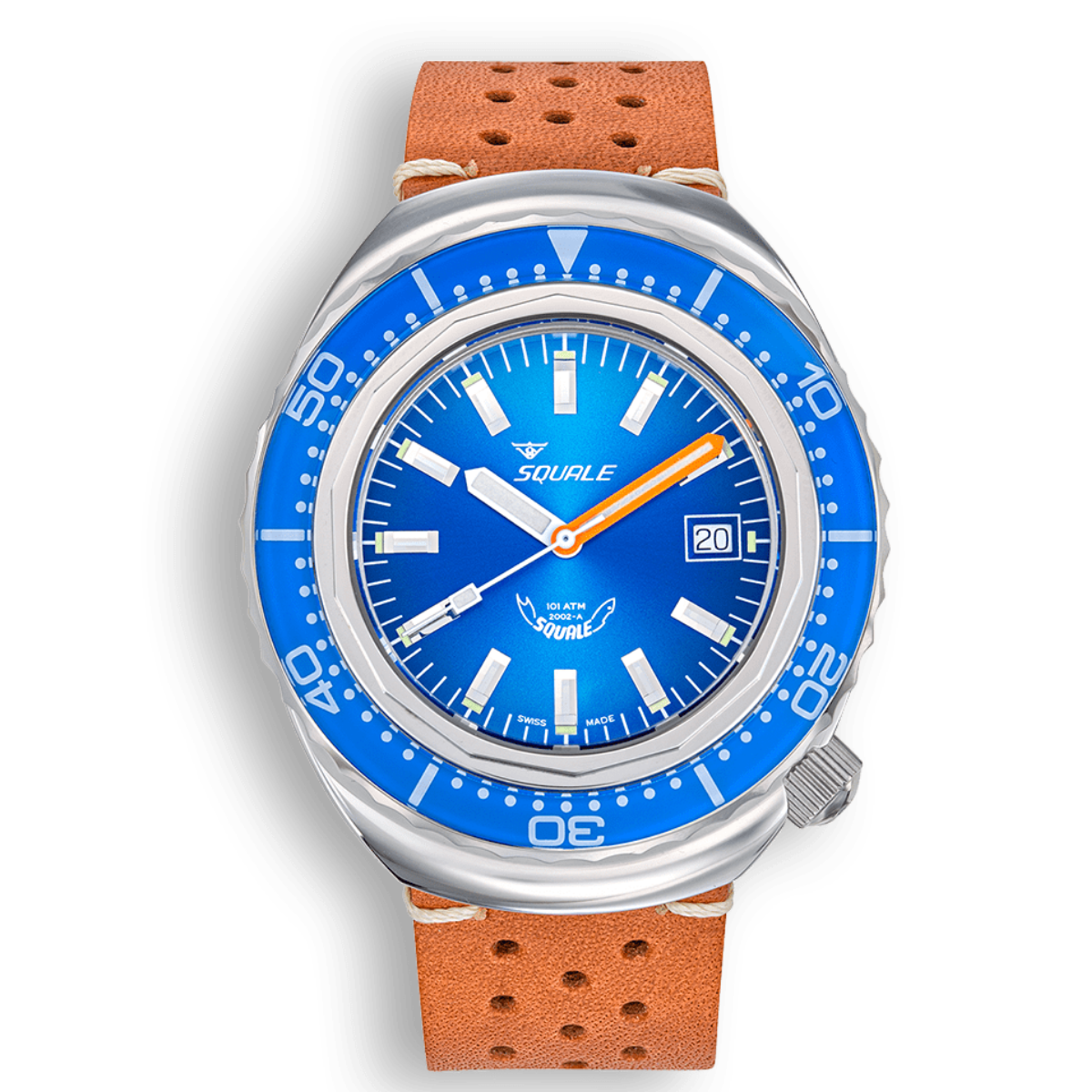 Squale 2002 2002.SS.BL.BL.PTC 2002.SS.BL.BL.PTC Otomatik Erkek Kol Saati
