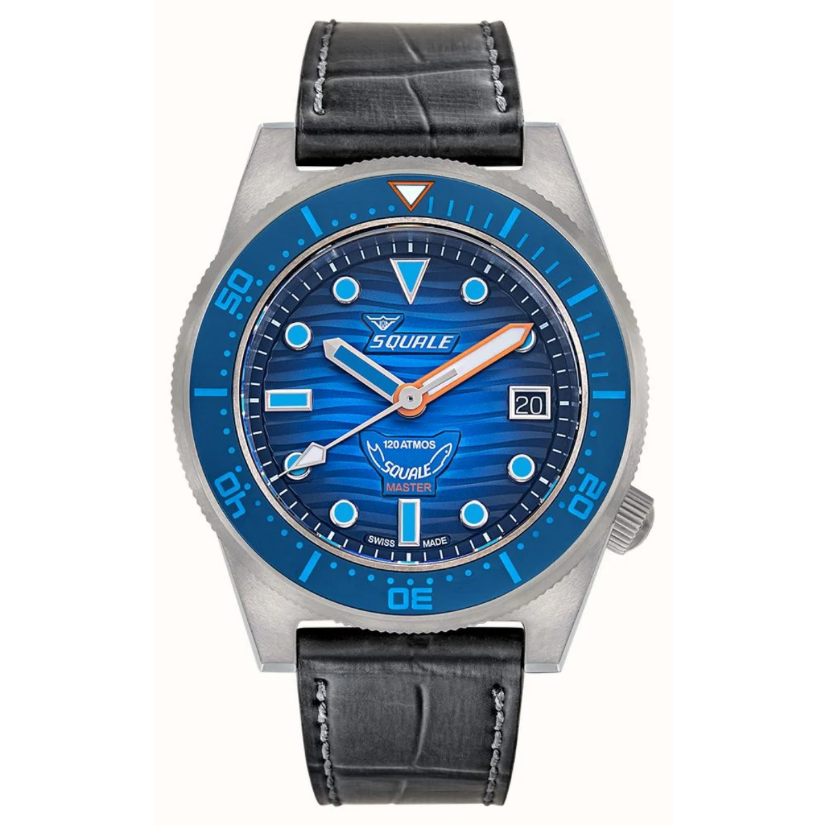 Squale Master Titanium 120 ATM [Grand Bleu] Otomatik Erkek Kol Saati