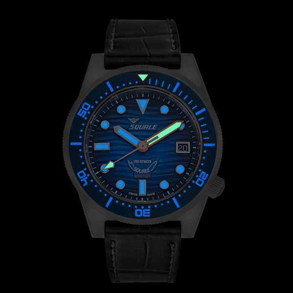 Squale Master Titanium 120 ATM [Grand Bleu] Otomatik Erkek Kol Saati