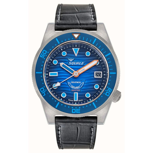 Squale Master Titanium 120 ATM [Grand Bleu] Otomatik Erkek Kol Saati
